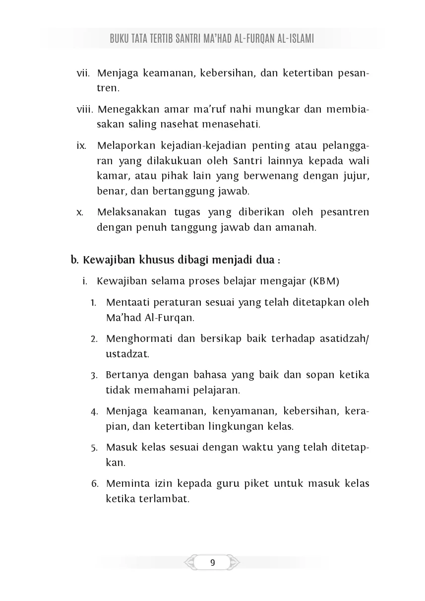 Tata Tertib Page