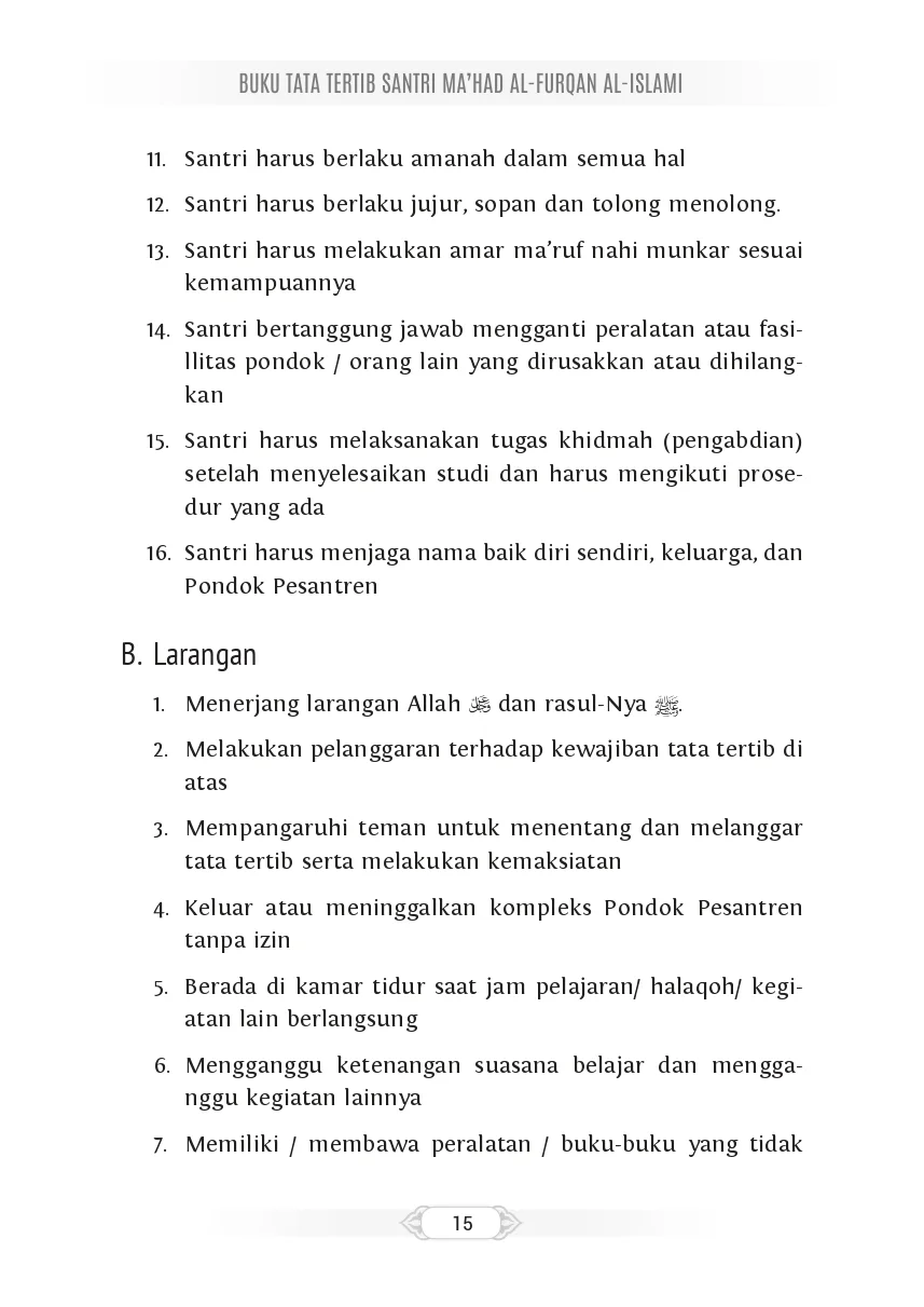Tata Tertib Page