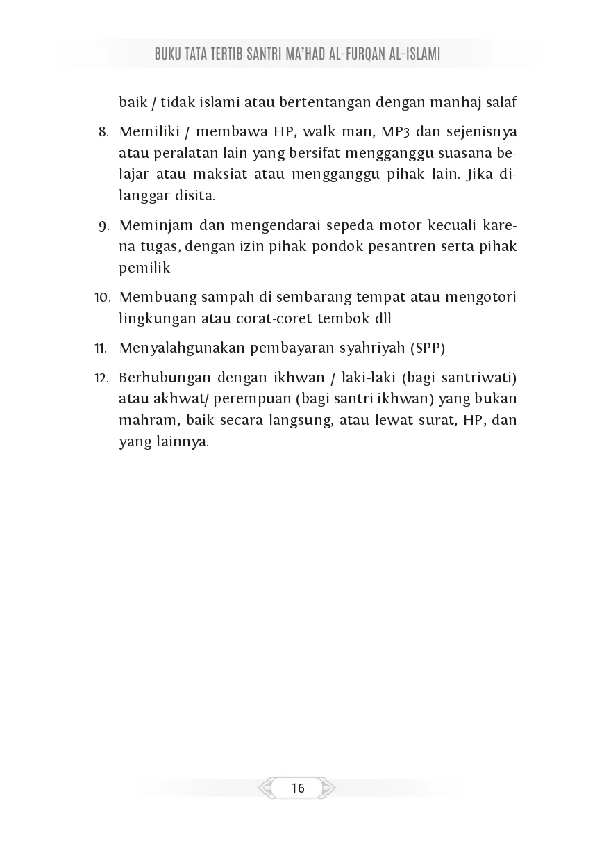 Tata Tertib Page
