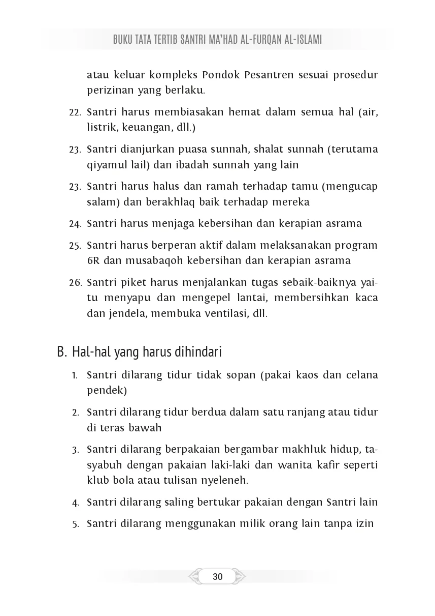 Tata Tertib Page