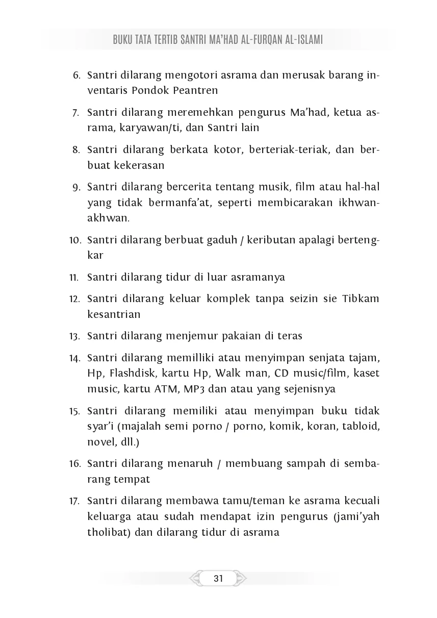 Tata Tertib Page