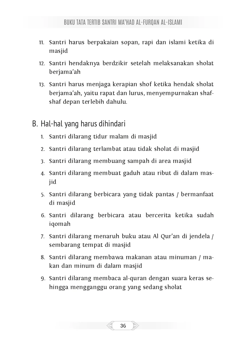 Tata Tertib Page