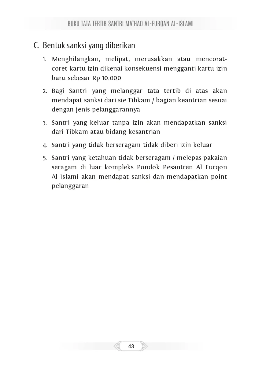 Tata Tertib Page