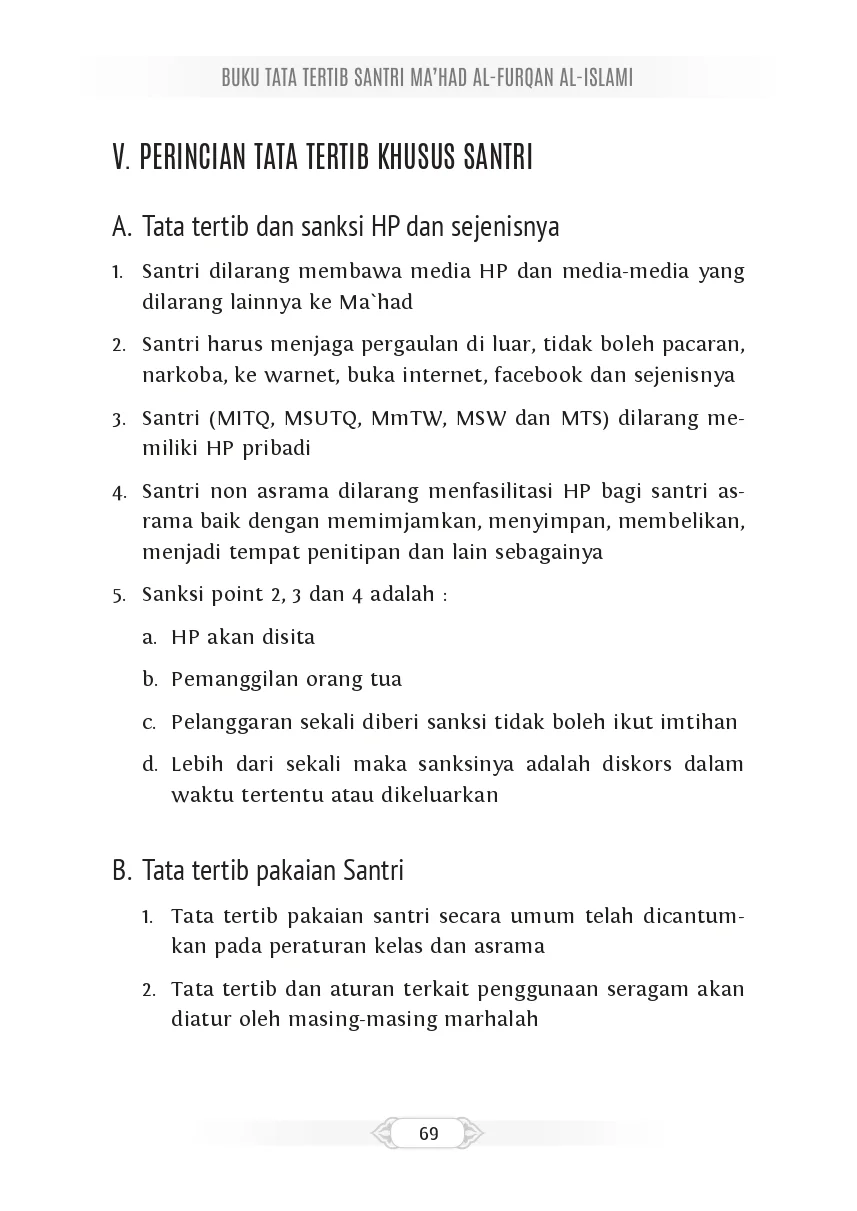 Tata Tertib Page