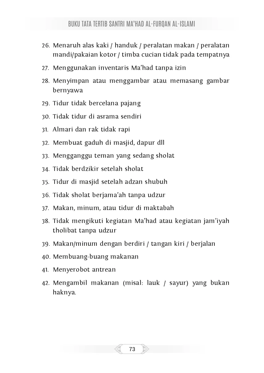 Tata Tertib Page
