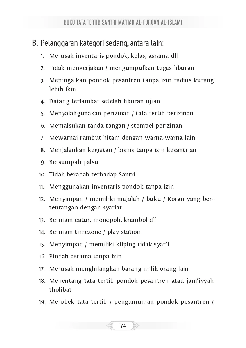 Tata Tertib Page
