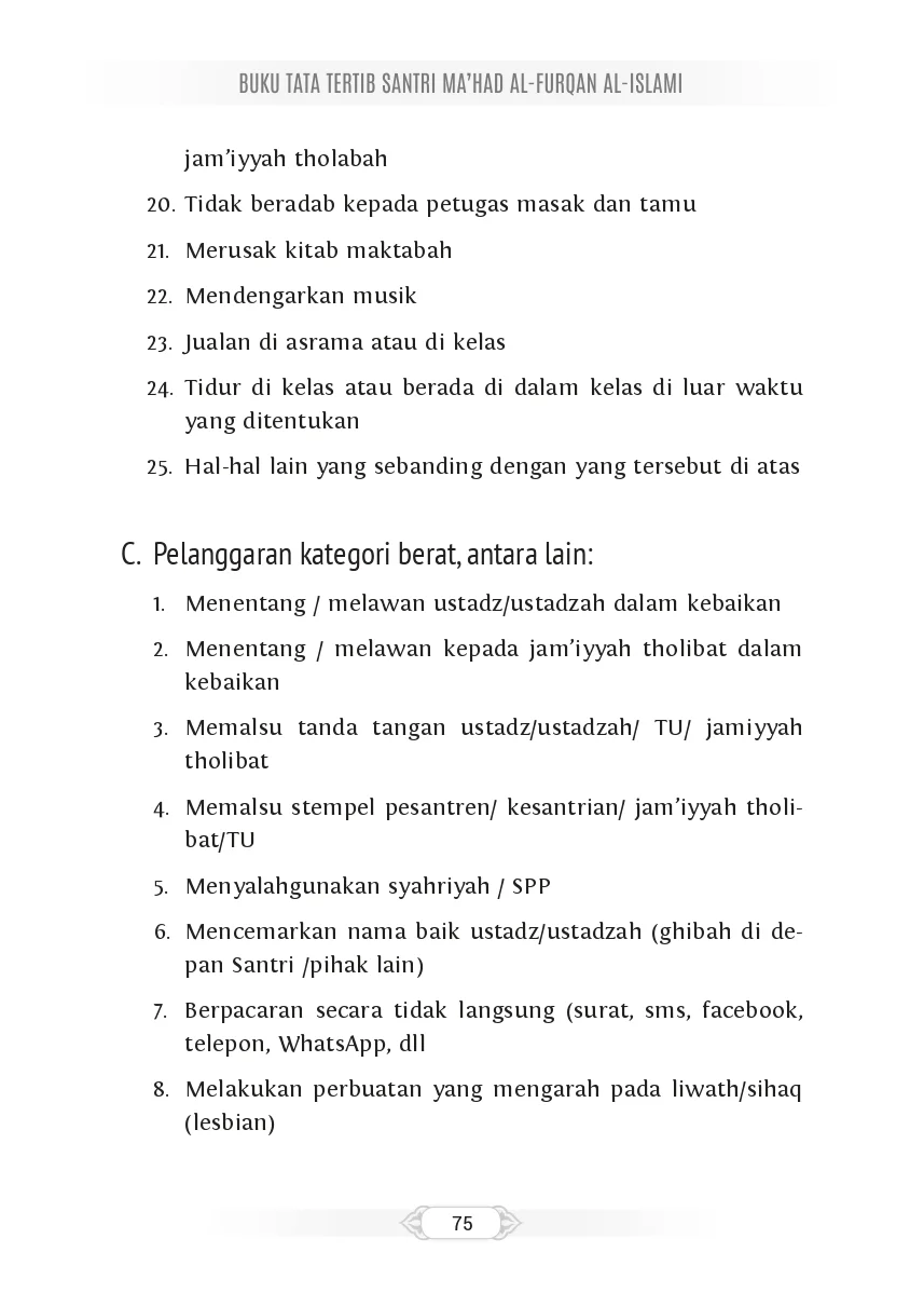 Tata Tertib Page